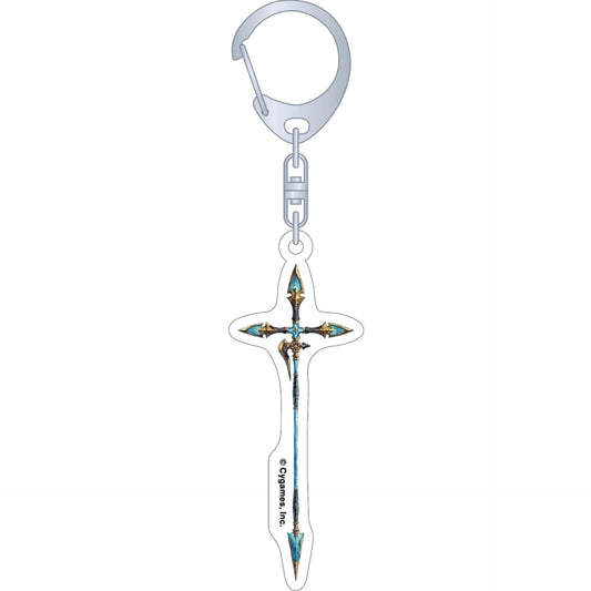 GRANBLUE FANTASY: Relink Spear of Arvess Weapon Acrylic Keychain Collection Keychains [USED]