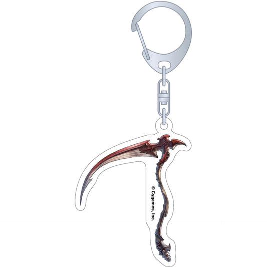 GRANBLUE FANTASY: Relink Great Scythe Grynoth Weapon Acrylic Keychain Collection Keychains [USED]