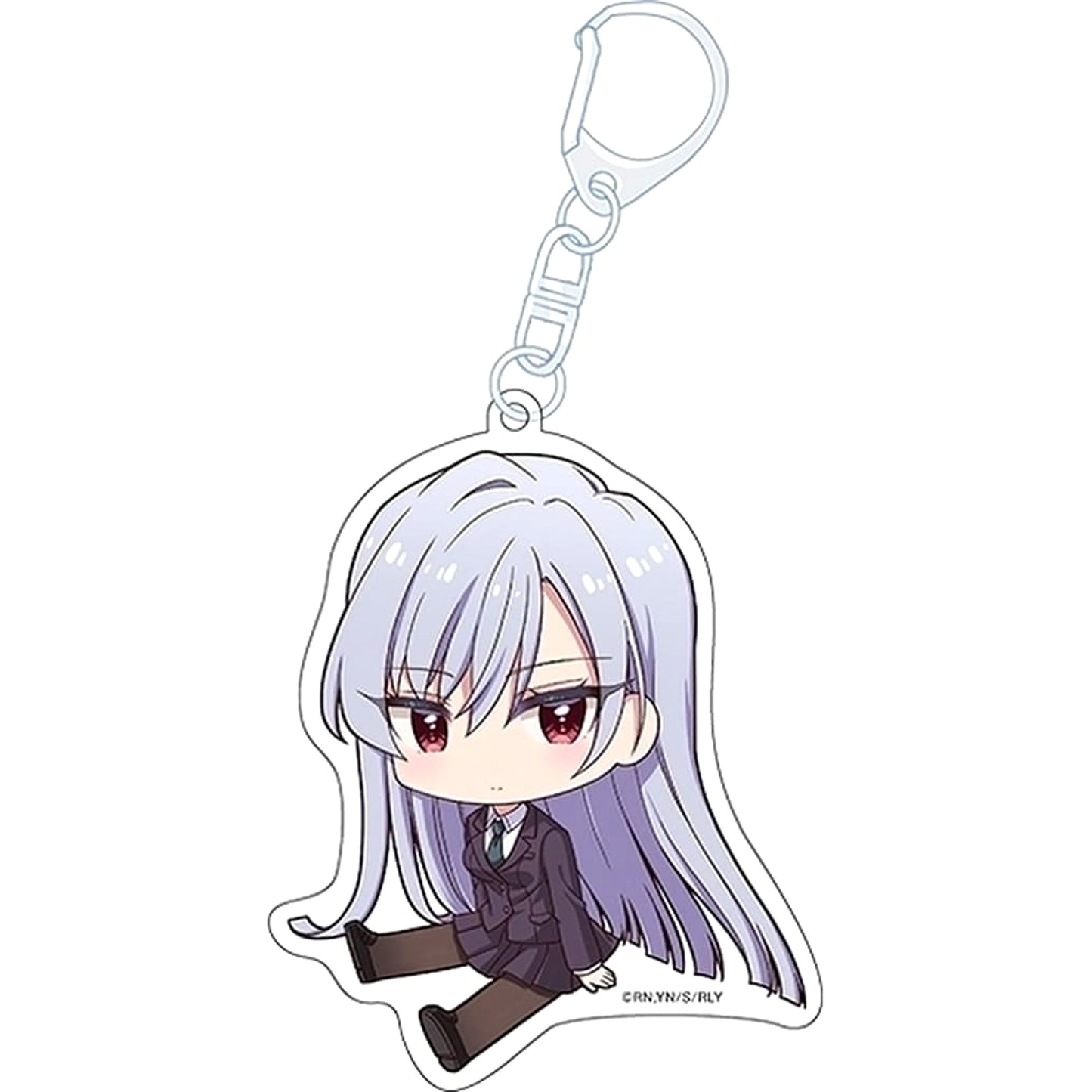 The 100 Girlfriends Who Really, Really, Really, Really, Really Love You Nano Eiai Petanko Acrylic Keychain Keychains [USED]