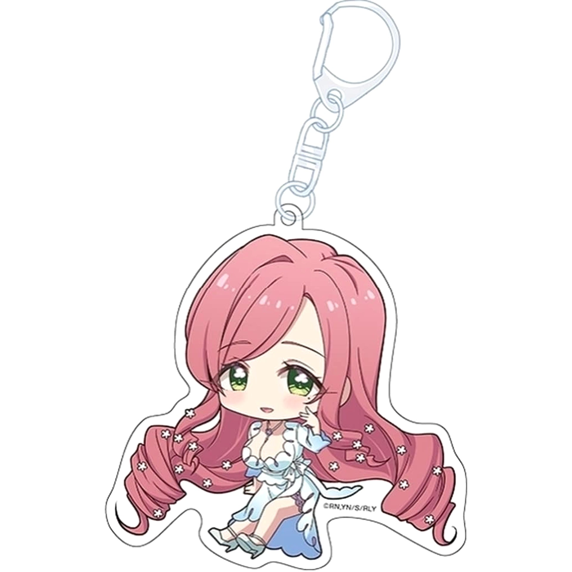 The 100 Girlfriends Who Really, Really, Really, Really, Really Love You Hahari Hanazono Petanko Acrylic Keychain Keychains [USED]