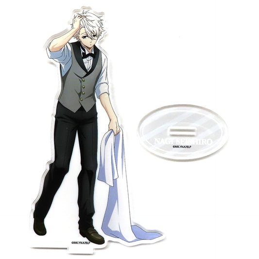Seishiro Nagi Illustration Acrylic Stand Barobaro Cafe Blue Lock [USED]