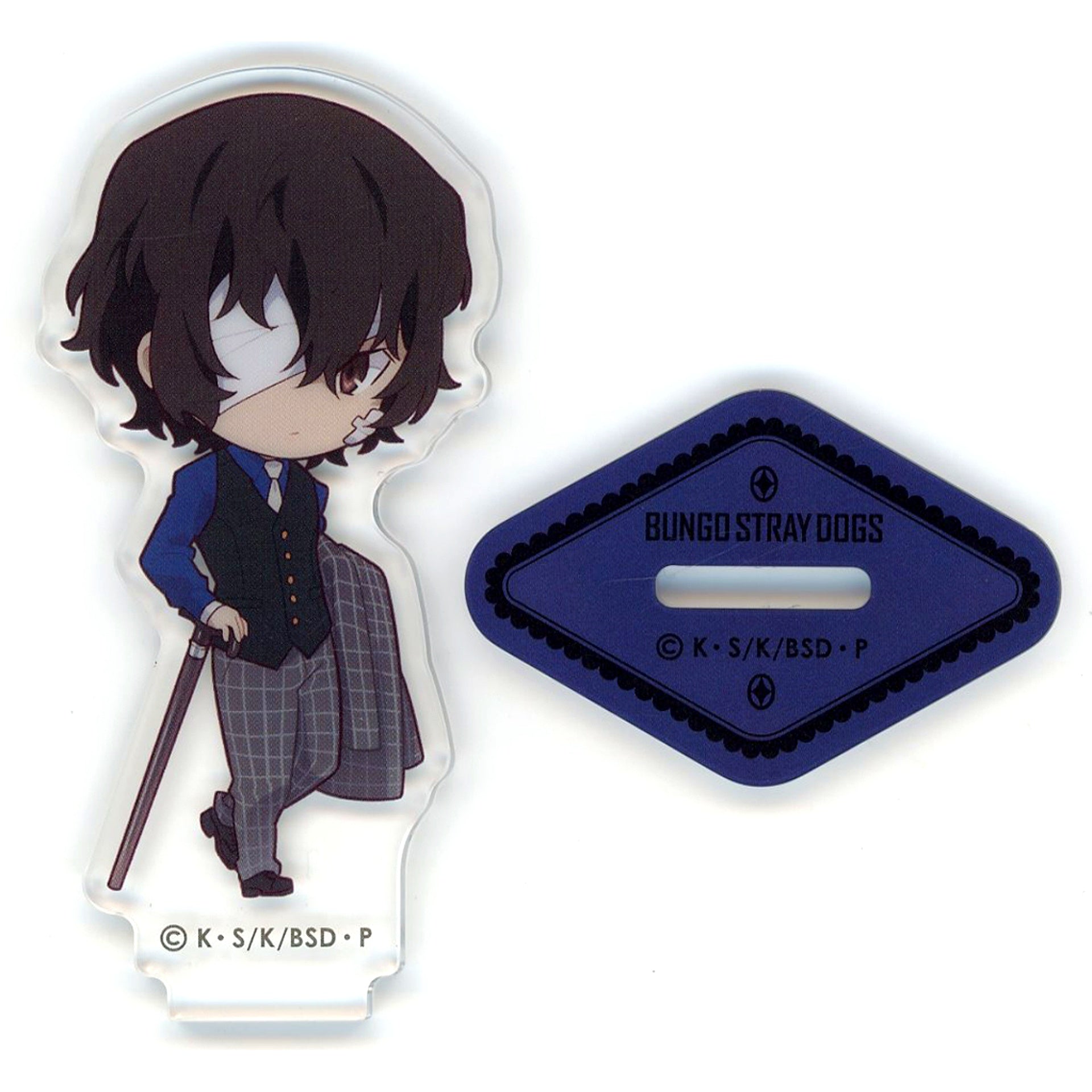Osamu Dazai Dark Era Bungo Stray Dogs party time! Animate Limited Trading Acrylic Stand [USED]