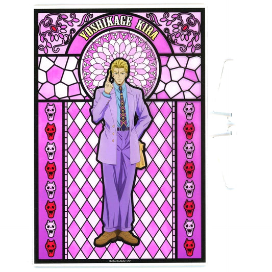 Yoshikage Kira Acrylic Board JoJo's Bizarre Adventure JOJO WORLD Quizzes Minigame The Joestar Family Bloodline Kuji Prize A [USED]