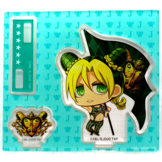 Jolyne Cujoh Acrylic Stand JoJo's Bizarre Adventure JOJO WORLD Quizzes Minigame The Joestar Family Bloodline Kuji Prize B [USED]