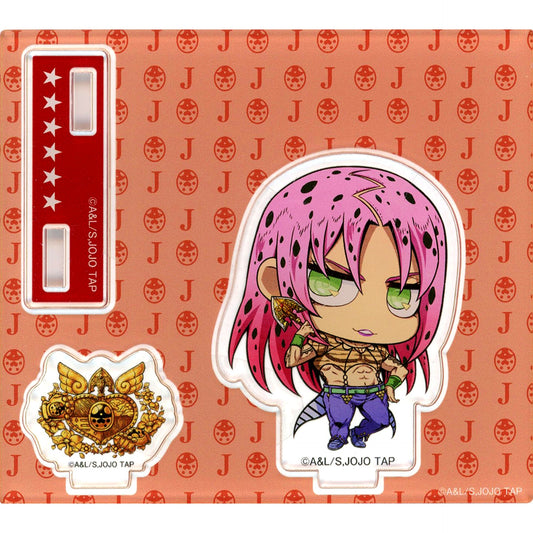 Diavolo B Prize Acrylic Stand JoJo's Bizarre Adventure JoJo World Quizzes Minigame Joestar Bloodline Kuji [USED]