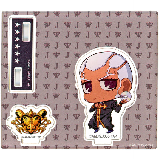 Enrico Pucci B Prize Acrylic Stand JoJo's Bizarre Adventure JOJO WORLD Quizzes Minigame Joestar Family Bloodline Kuji [USED]