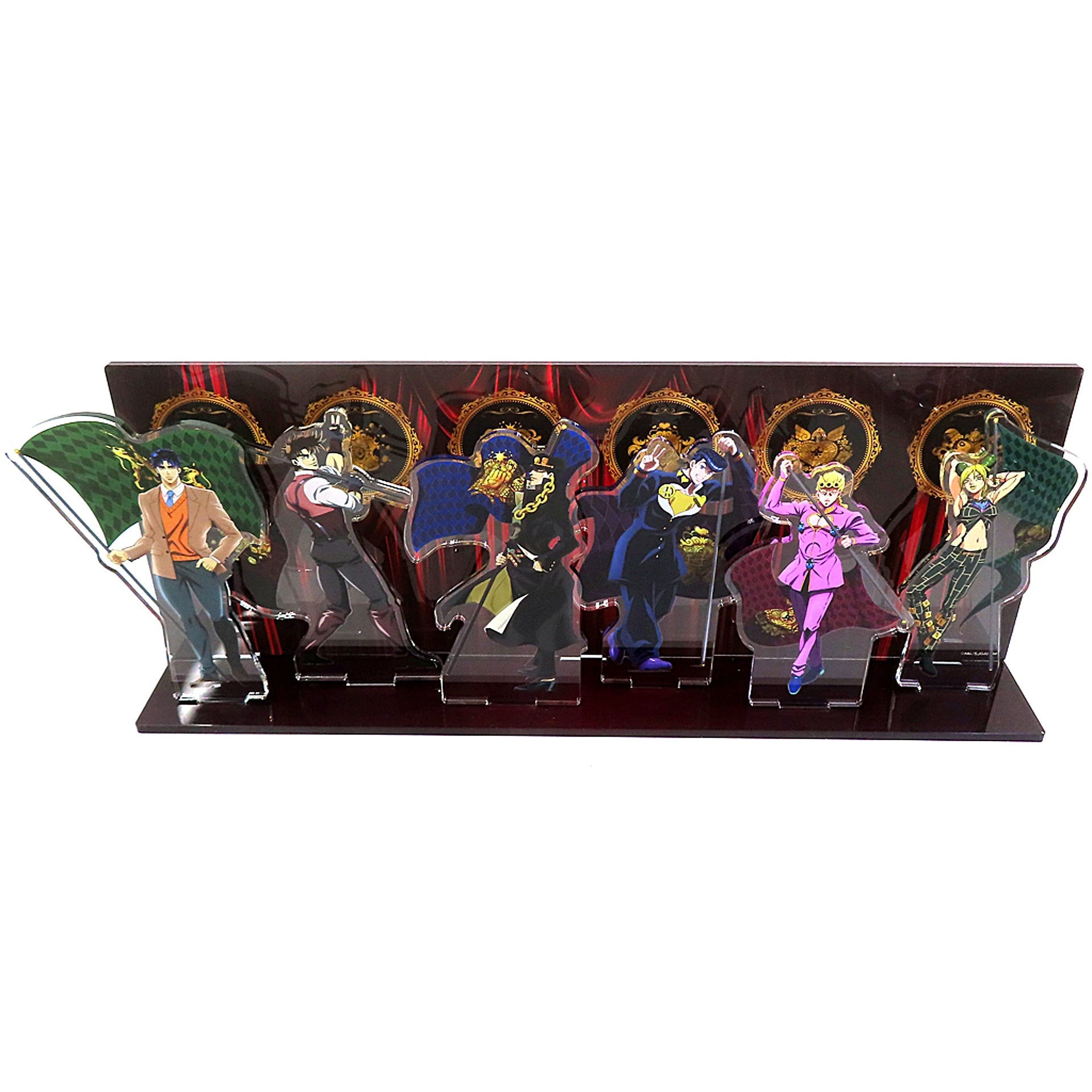 Group Protagonists Acrylic Diorama JoJo's Bizarre Adventure JoJo World Quizzes [USED]