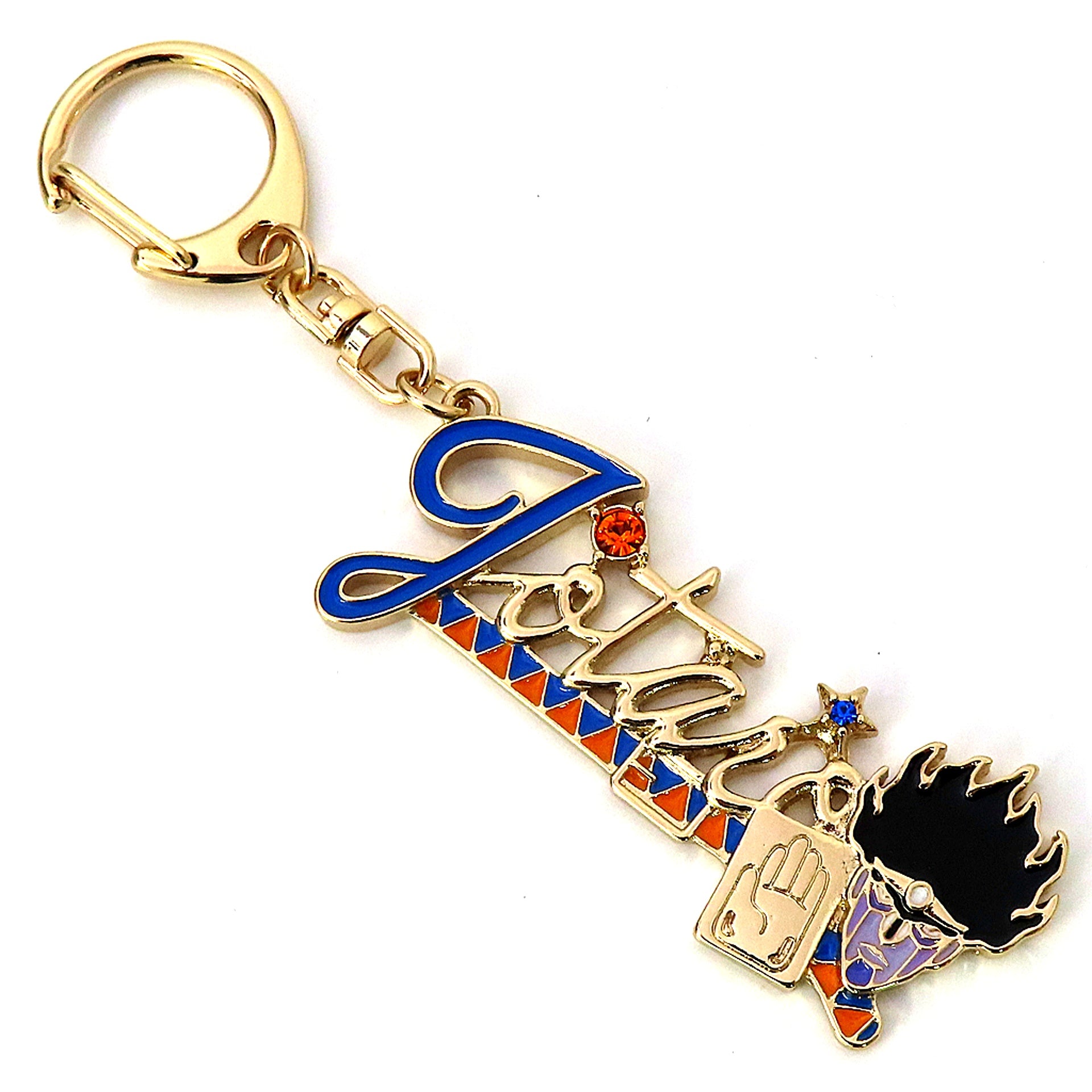 Jotaro Kujo Motif Keychain JoJo's Bizarre Adventure JOJO WORLD Quizzes [USED]