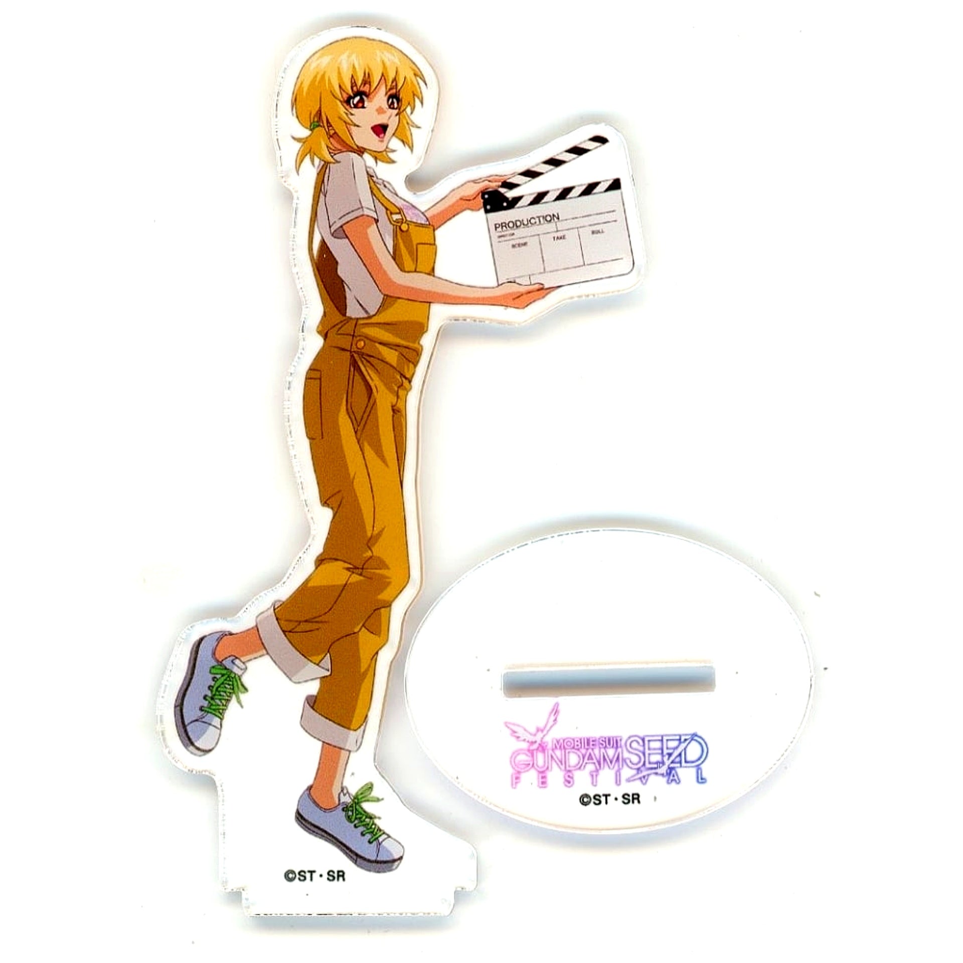 Cagalli Yula Athha Mobile Suit Gundam SEED FREEDOM Acrylic Stand SEED FESTIVAL To a New Future [USED]