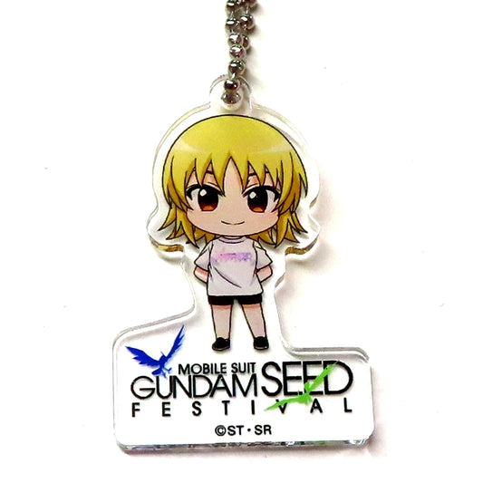 Cagalli Yula Athha Mobile Suit Gundam SEED FESTIVAL FREEDOM To a New Future Trading Acrylic Charm [USED]