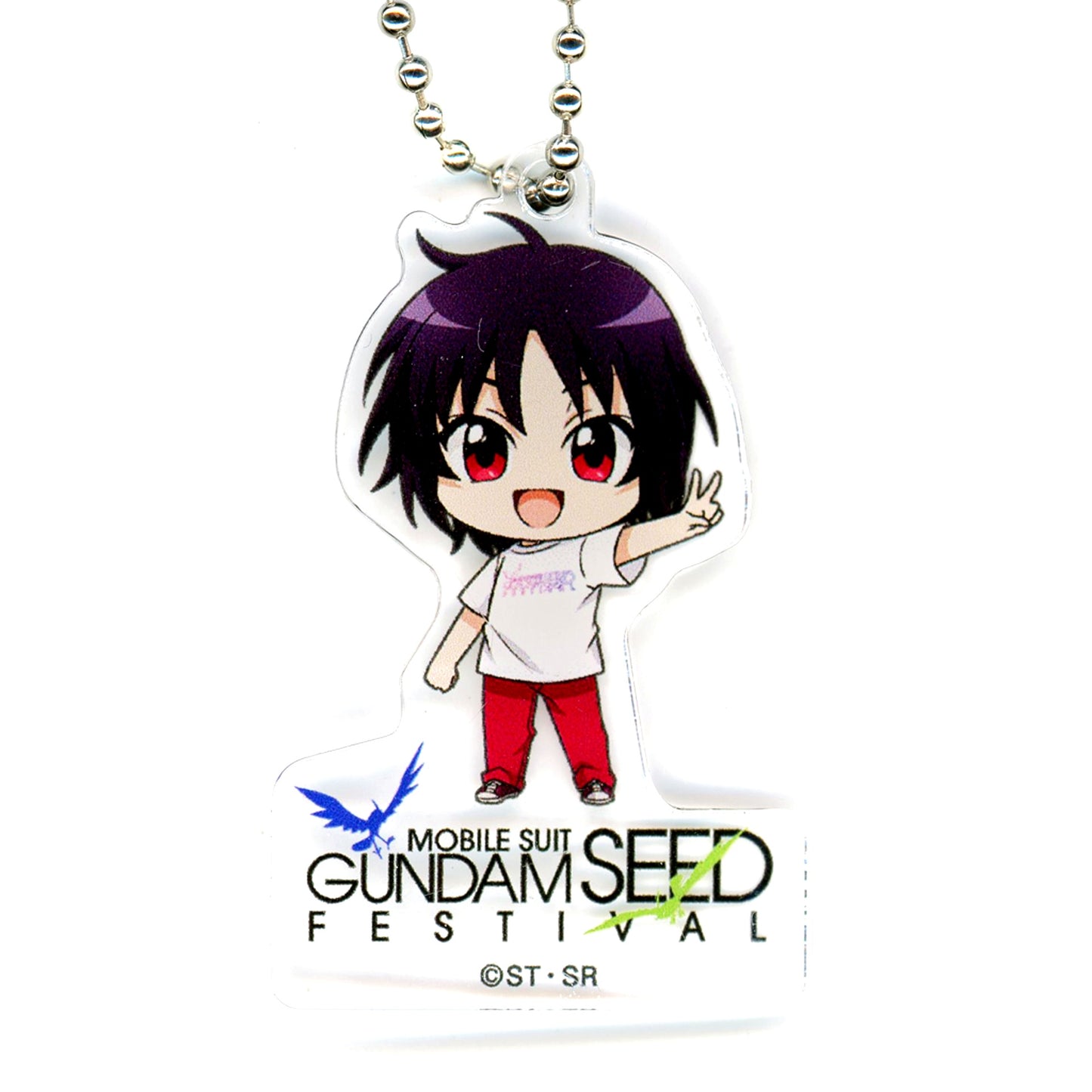 Shinn Asuka Mobile Suit Gundam SEED FESTIVAL FREEDOM To a New Future Trading Acrylic Charm [USED]