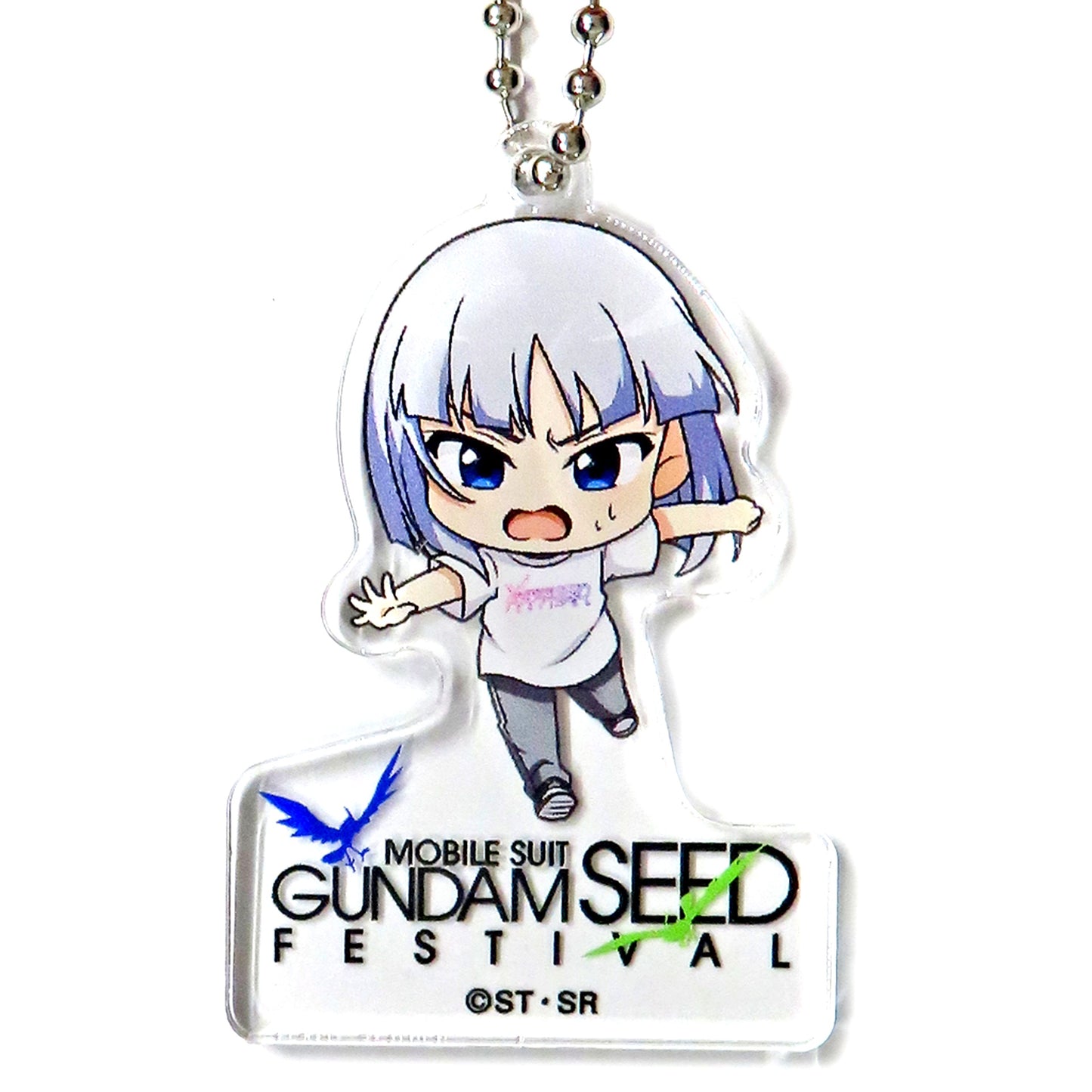 Yzak Jule Mobile Suit Gundam SEED FREEDOM Trading Acrylic Charm Mobile Suit Gundam SEED FESTIVAL FREEDOM To a New Future [USED]