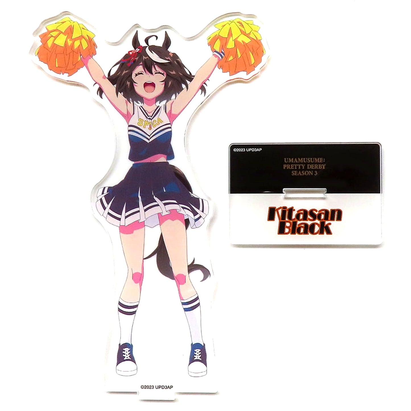 Kitassan Black Uma Musume Pretty Derby Season 3 Acrylic Stand Cheerleader Ver Studio KAI Limited [USED]