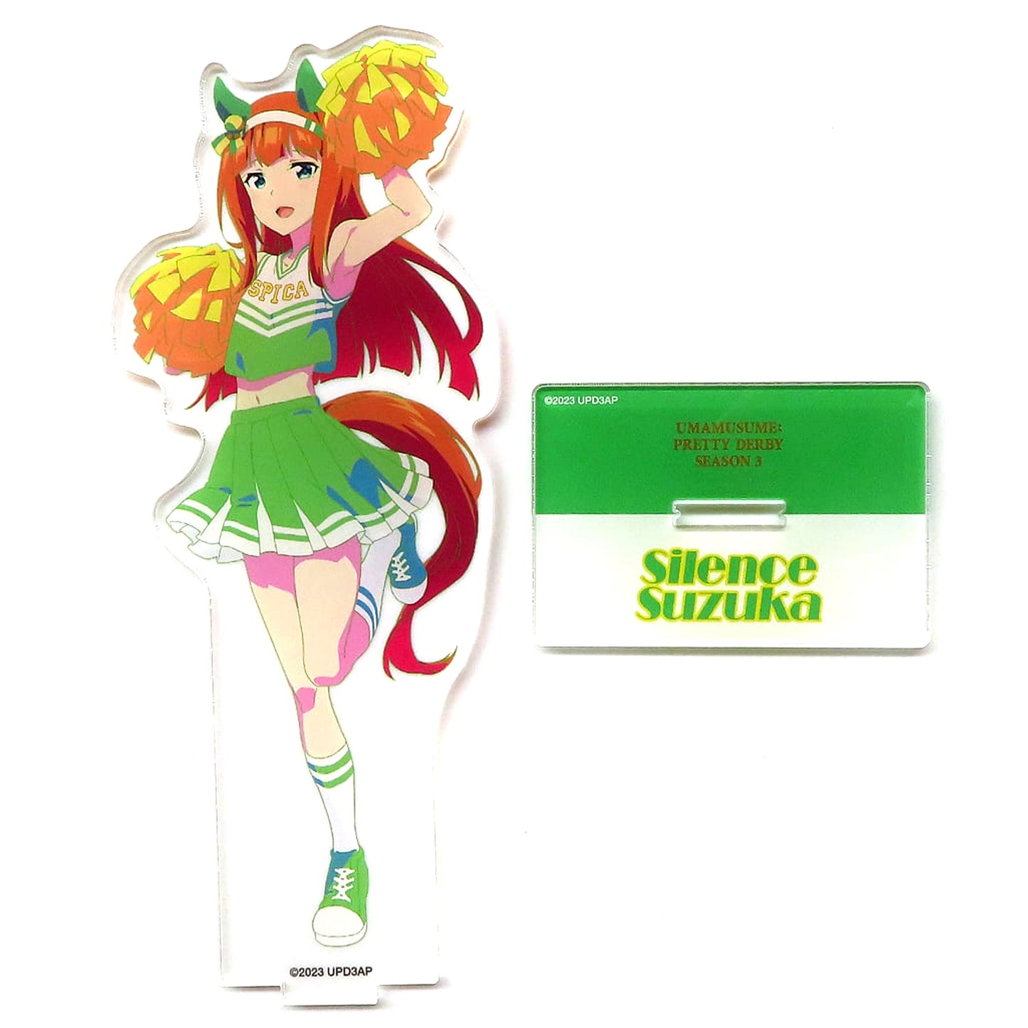 Silence Suzuka Uma Musume Pretty Derby Season 3 Acrylic Stand Cheerleader Ver Studio KAI Limited [USED]