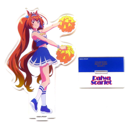 Daiwa Scarlet Uma Musume Pretty Derby Season 3 Acrylic Stand Cheerleader Ver. Studio KAI Limited [USED]
