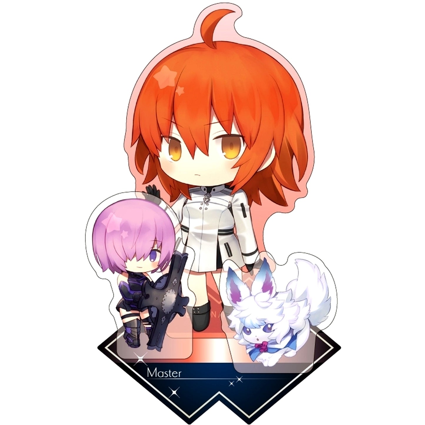 Protagonist Female Fate/Grand Order Charatoria Acrylic Stand [USED]
