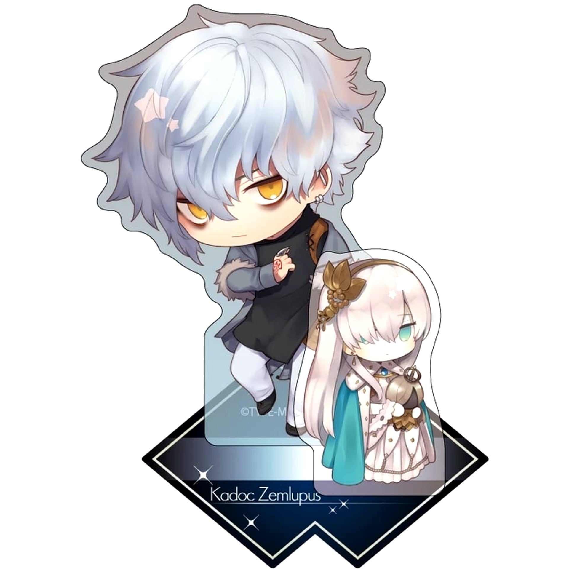 Fate/Grand Order Kadoc Zemlupus Charatoria Acrylic Stand [USED]