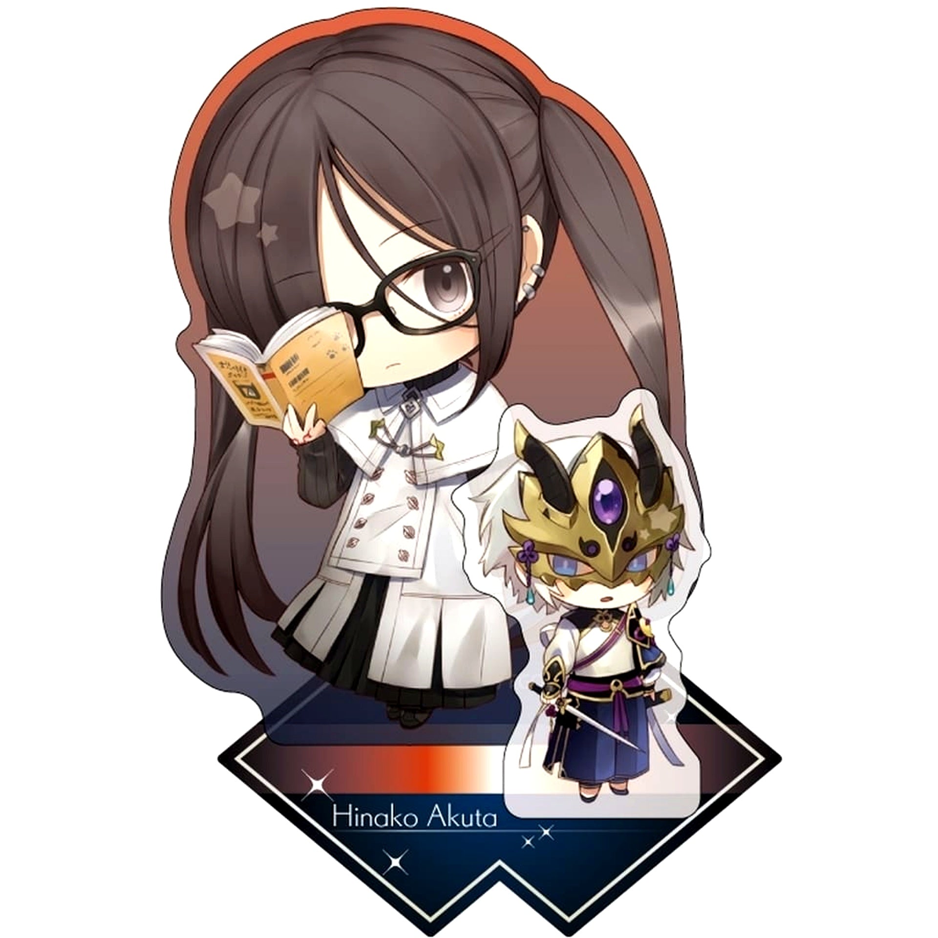 Fate/Grand Order Akuta Hinako Charatoria Acrylic Stand [USED]