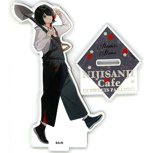 Mashiro Life-Size Acrylic Stand Virtual YouTuber Nijisanji NIJISANJI CAFE in SWEETS PARADISE Vol. 8 [USED]