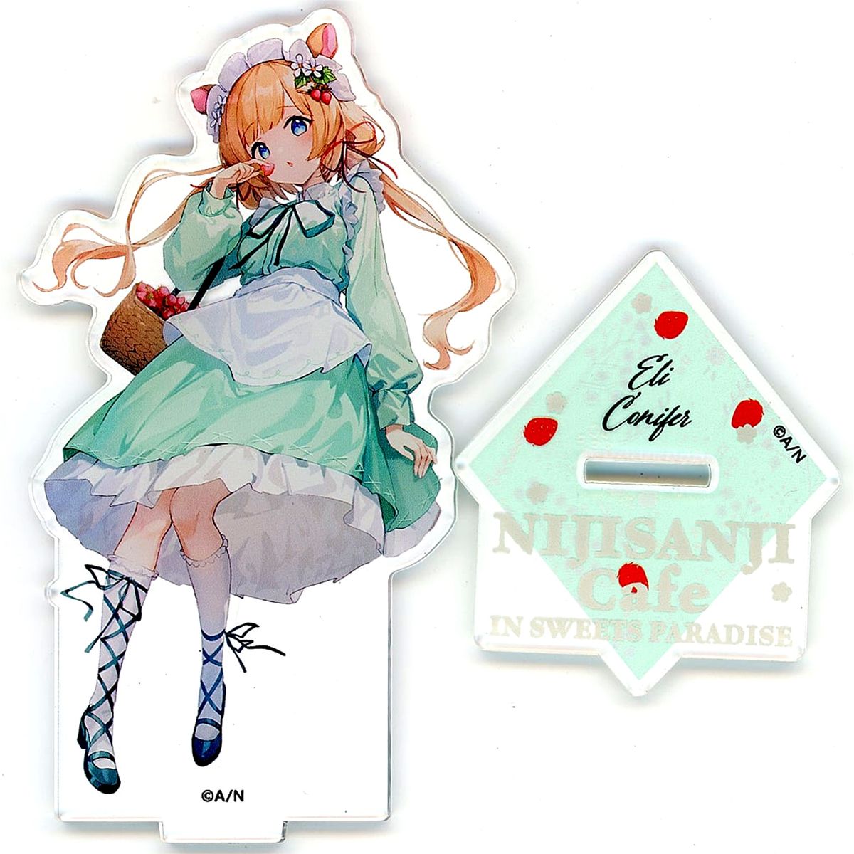 Eli Conifer Life-Size Acrylic Stand Virtual YouTuber Nijisanji NIJISANJI CAFE in SWEETS PARADISE Vol. 8 [USED]