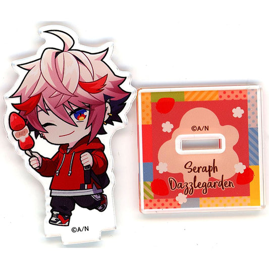 Seraph Dazzlegarden Virtual YouTuber Nijisanji CAFE in SWEETS PARADISE Vol. 8 Mini Acrylic Stand [USED]