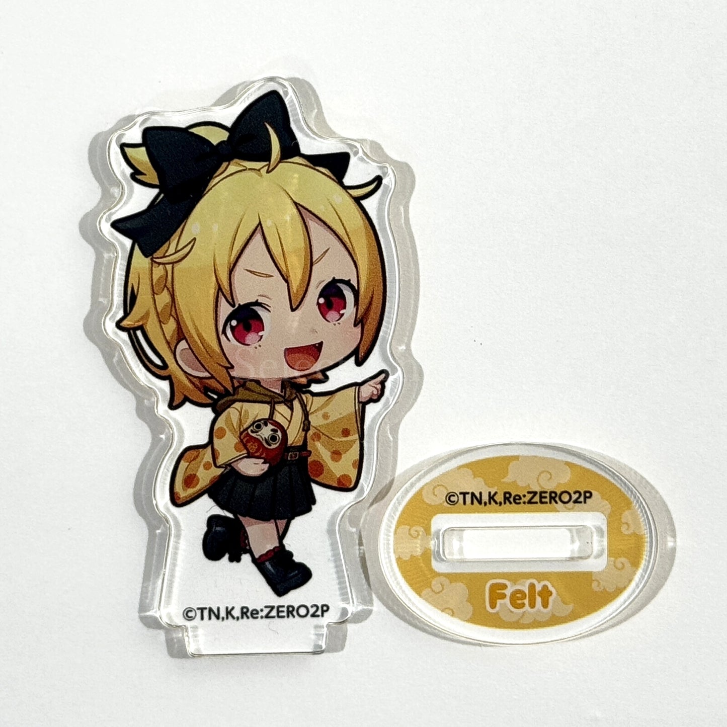 Felt Re:ZERO -Starting Life in Another World- Mini Chara Acrylic Stand Re:Zero Starting Life in Ramen Limited [USED]