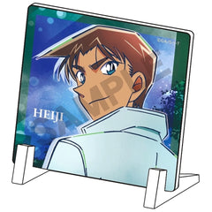Detective Conan Heiji Hattori Mini Acrylic Panel Night View Acrylic Stands [USED]