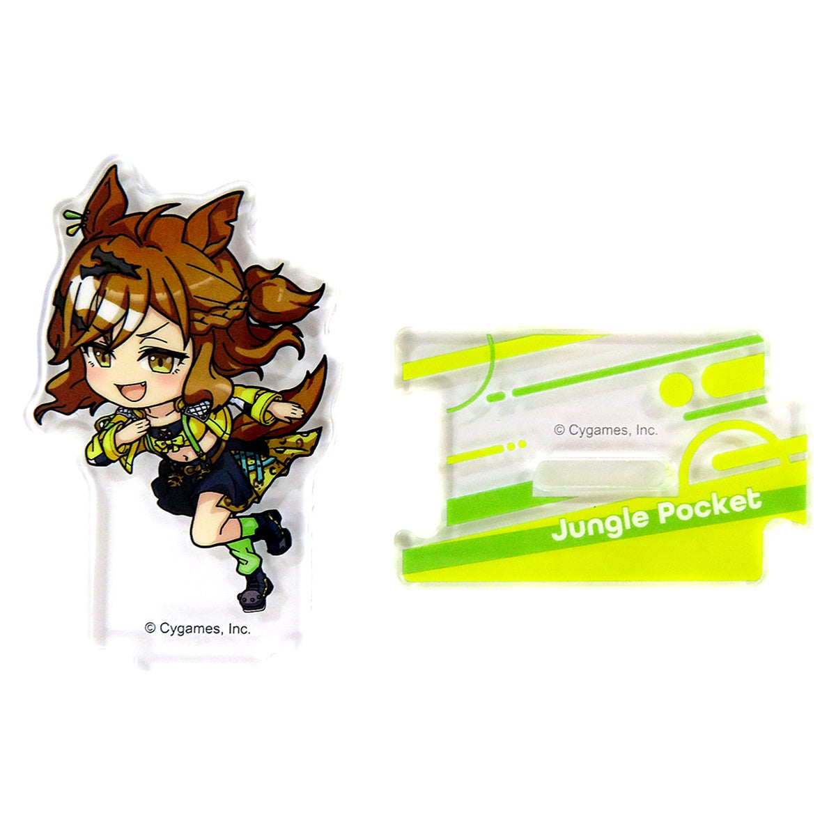 Jungle Pocket Umamusume: Pretty Derby x Seven-Eleven 3rd Anniversary Campaign Deformed Trading Acrylic Stand Seven-Eleven & Seven Net Exclusive [USED]