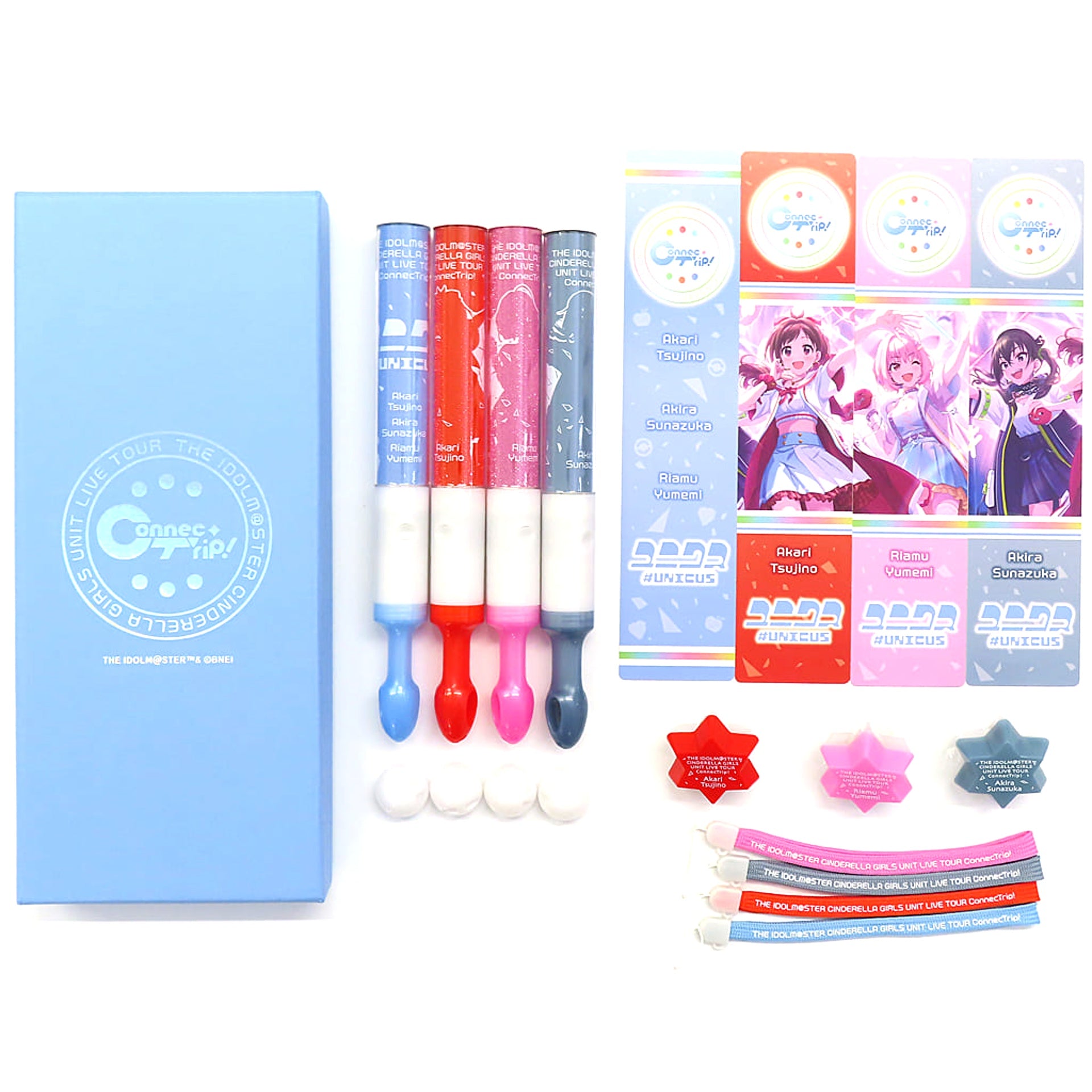 THE IDOLM@STER Cinderella Girls #UNICUS ConnecTrip! Ver. Official Concert Light Set [USED]