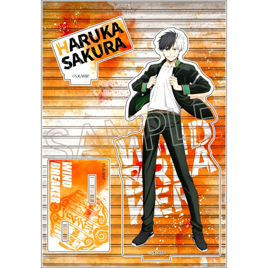 Haruka Sakura WIND BREAKER Wet Color Series Acrylic Stand [USED]