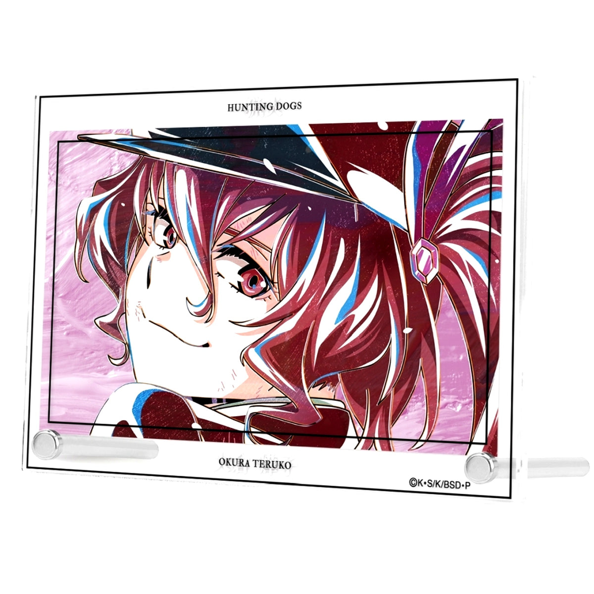 Teruko Okura Ani-Art 3rd Double Acrylic Panel Bungo Stray Dogs [USED]
