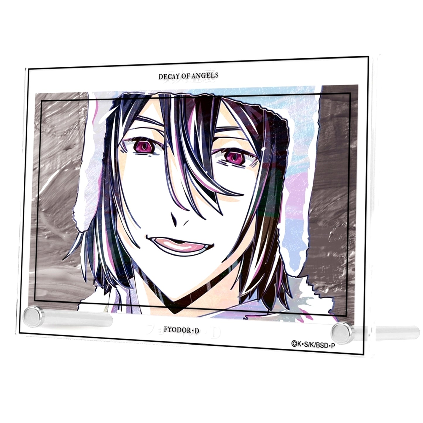 Fyodor D Ani-Art 3rd Double Acrylic Panel Bungo Stray Dogs [USED]