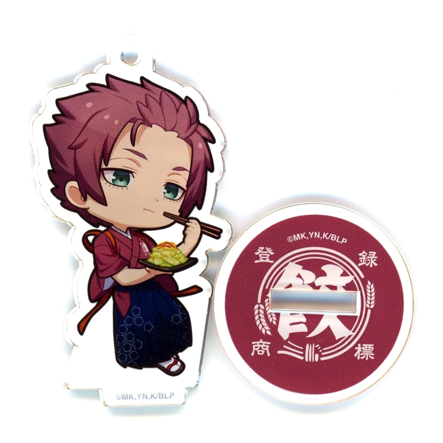 Blue Lock Sae Itoshi Trading Acrylic Stand Charm A Nikuju Gyoza no Dandadan Nyukon [USED]