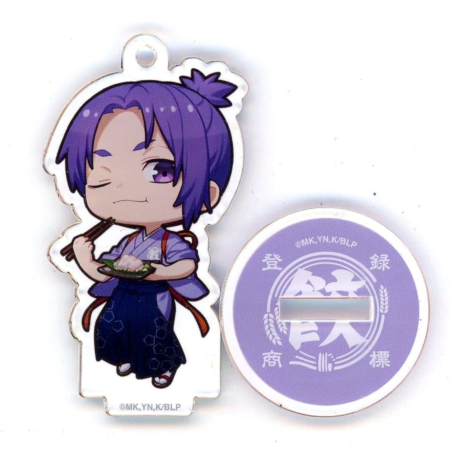 Blue Lock Reo Mikage Trading Acrylic Stand Charm B Nikuju Gyoza no Dandadan Nyukon [USED]