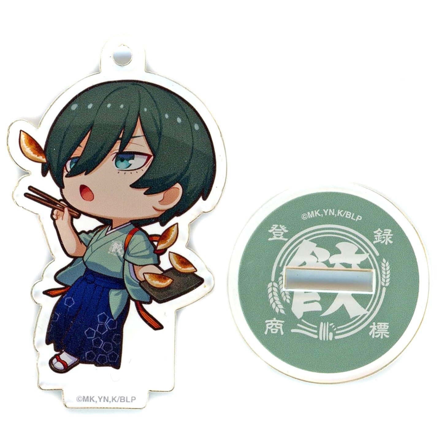 Rin Itoshi Blue Lock x Nikuju Gyoza no Dandadan Nyukon Trading Acrylic Stand Charm B [USED]