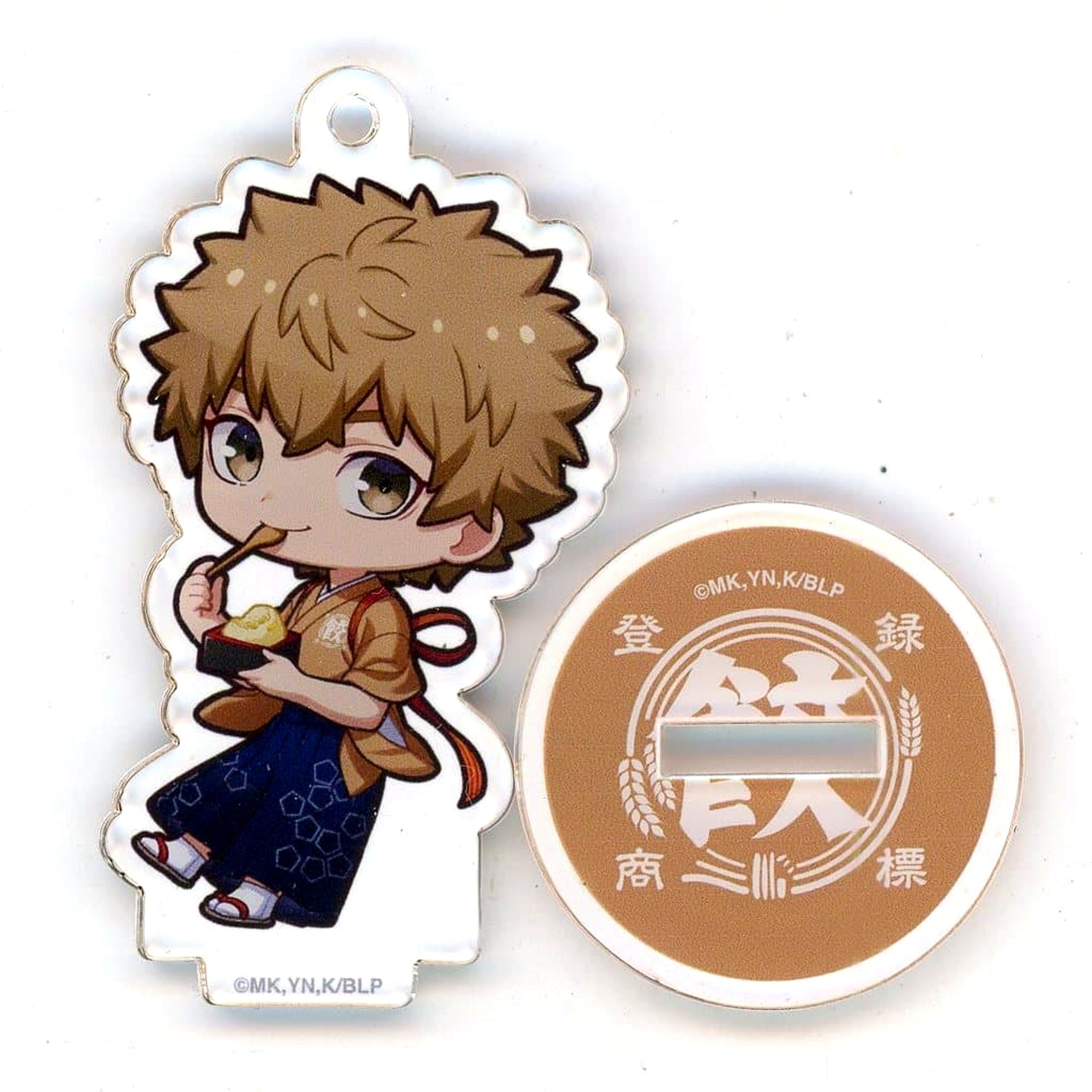 Blue Lock Asahi Naruhaya Nyukon Trading Acrylic Stand Charm B [USED]
