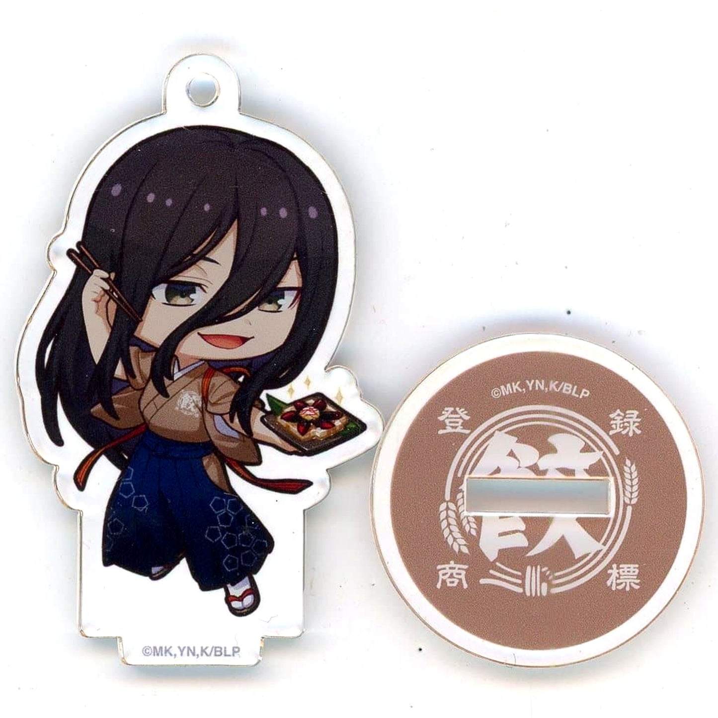 Blue Lock Jyubei Aryu Trading Acrylic Stand Charm B Nikuju Gyoza no Dandadan Nyukon [USED]