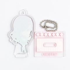 Persona 3 Reload Mitsuru Kirijo Trading Acrylic Stand Keychain Collaboration Cafe Powerd By AnimaxCafe+ Limited Keychains [USED]