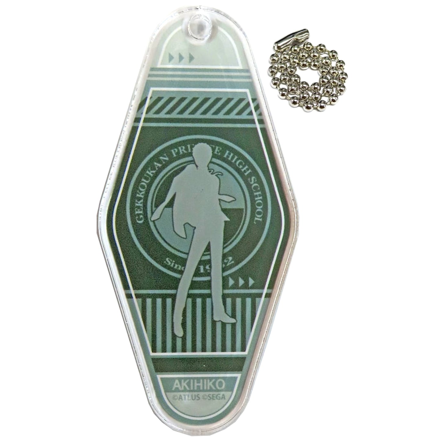 Persona 3 Reload Akihiko Sanada Motel Keychain Collaboration Cafe Powerd By AnimaxCafe+ Limited Keychains [USED]