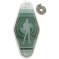 Persona 3 Reload Akihiko Sanada Motel Keychain Collaboration Cafe Powerd By AnimaxCafe+ Limited Keychains [USED]