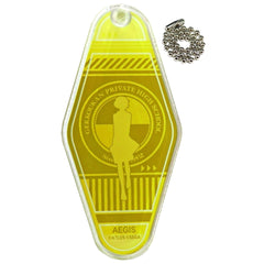 Persona 3 Reload Aigis Motel Keychain Collaboration Cafe Powerd By AnimaxCafe+ Limited Keychains [USED]