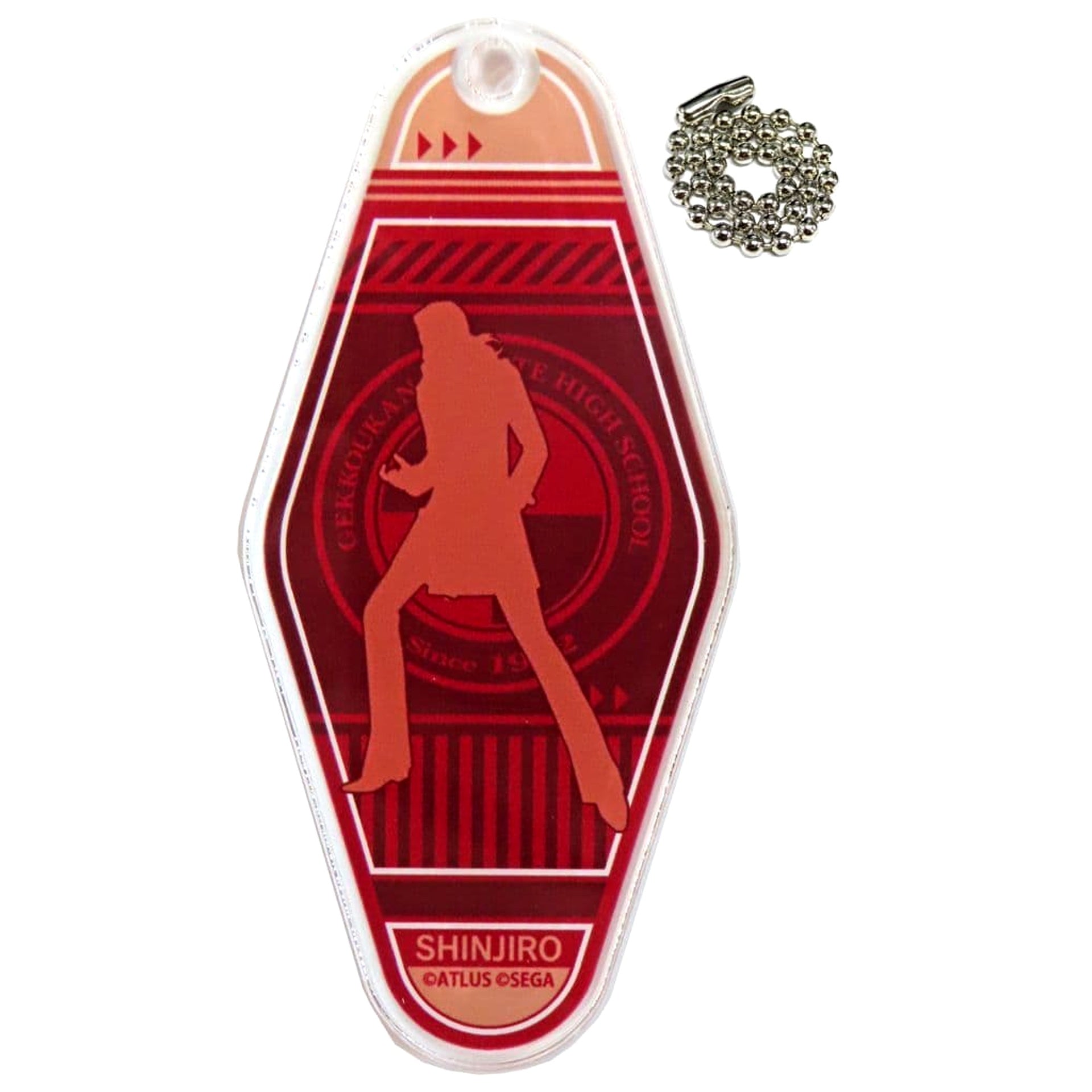 Persona 3 Reload Shinjiro Aragaki Motel Keychain Collaboration Cafe Powerd By AnimaxCafe+ Limited Keychains [USED]