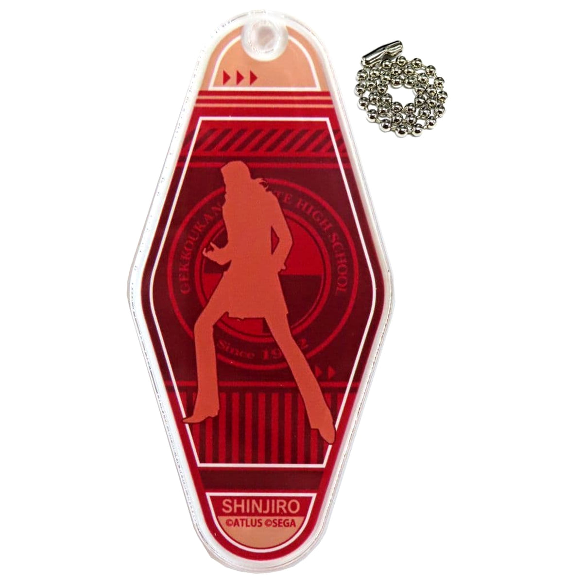 Persona 3 Reload Shinjiro Aragaki Motel Keychain Collaboration Cafe Powerd By AnimaxCafe+ Limited Keychains [USED]