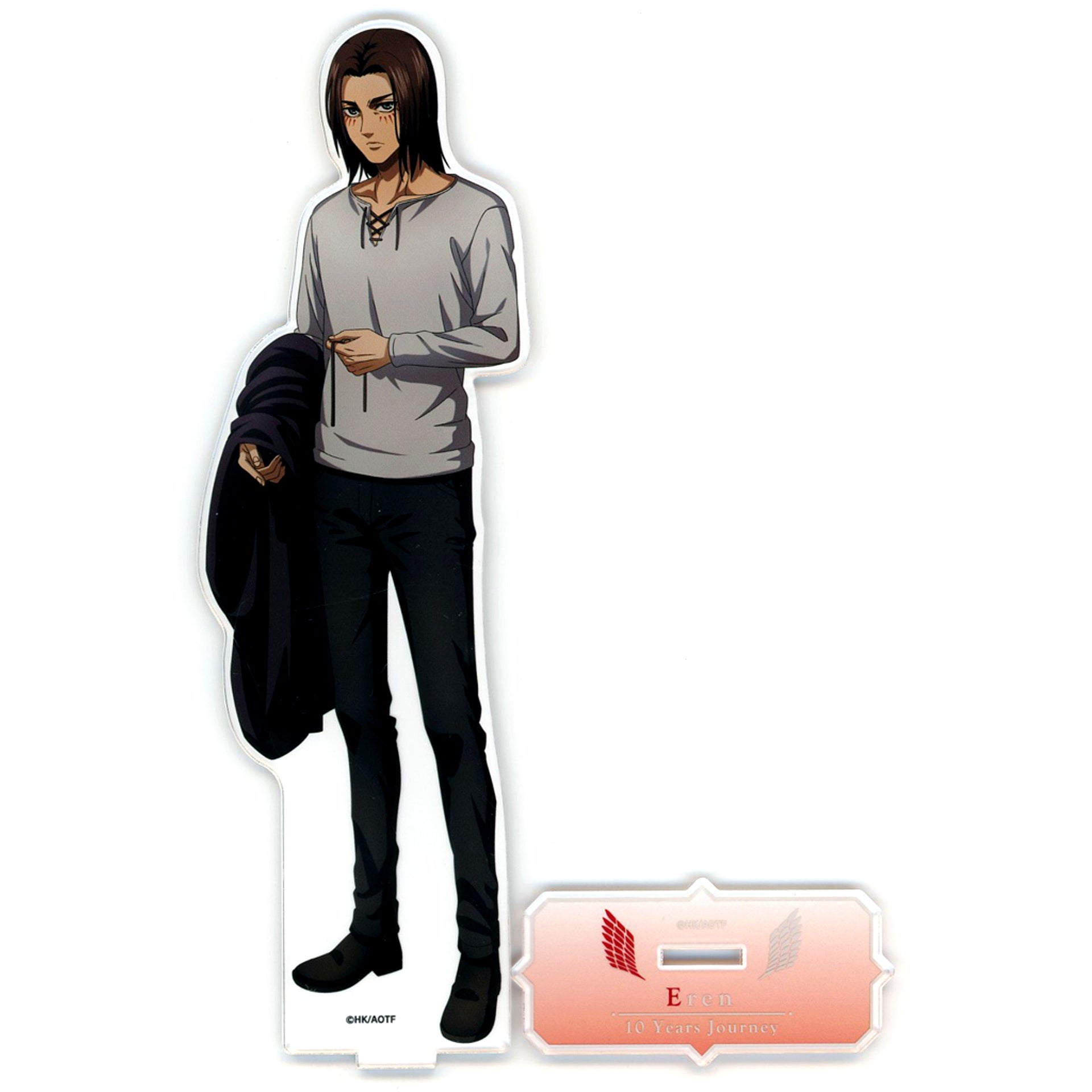 Eren Yeager Attack on Titan 10 Years Journey POP UP SHOP Acrylic Figure M [USED]