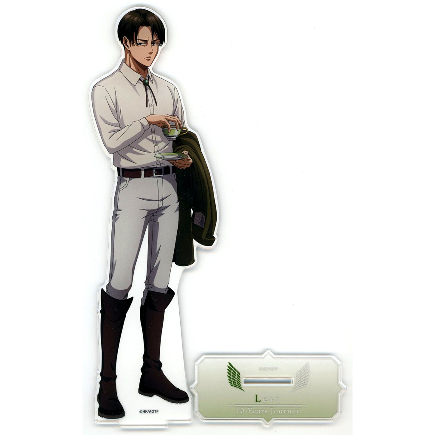 Levi Ackerman Attack on Titan 10 Years Journey POP UP SHOP Acrylic Figure L [USED]