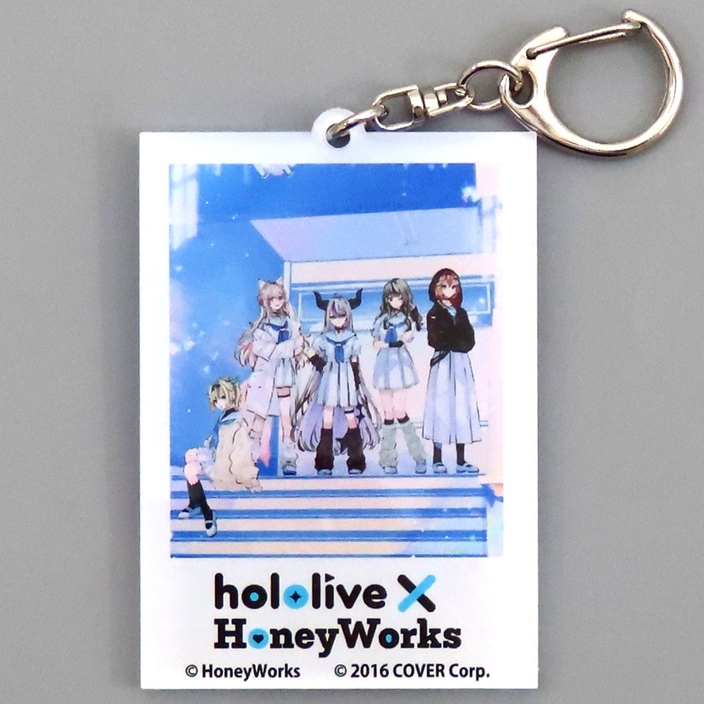 Outsider Keikaku Hololive x HoneyWorks Holohanigaoka Purchasing Dept in TOWER RECORDS Acrylic Keychain [USED]