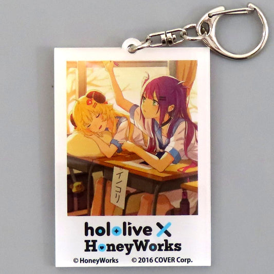 Inokori Sensei Hololive x HoneyWorks Holohanigaoka Purchasing Dept in TOWER RECORDS Acrylic Keychain [USED]