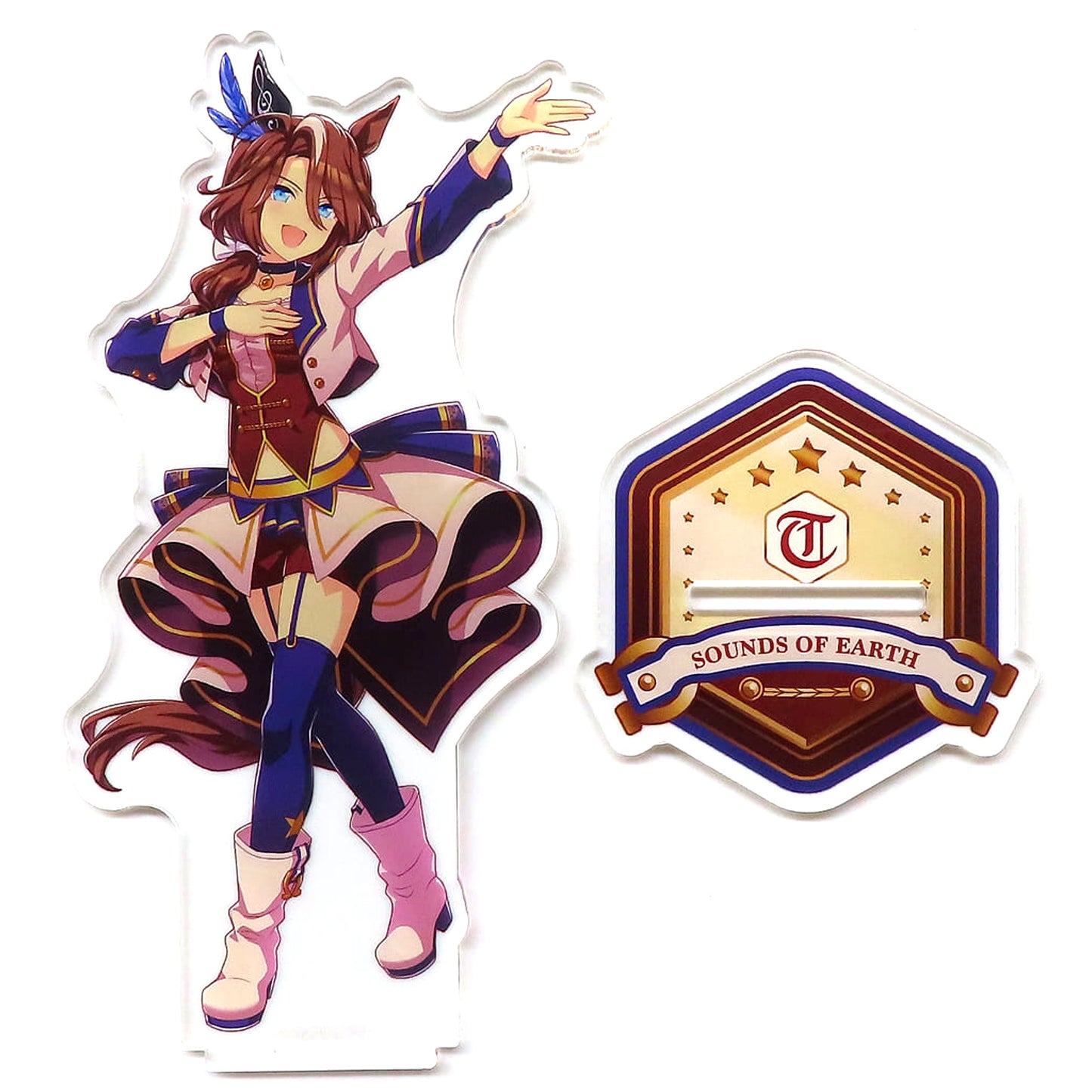 Sounds of Earth Uma Musume Pretty Derby Official Acrylic Stand Starting Future Ver [USED]