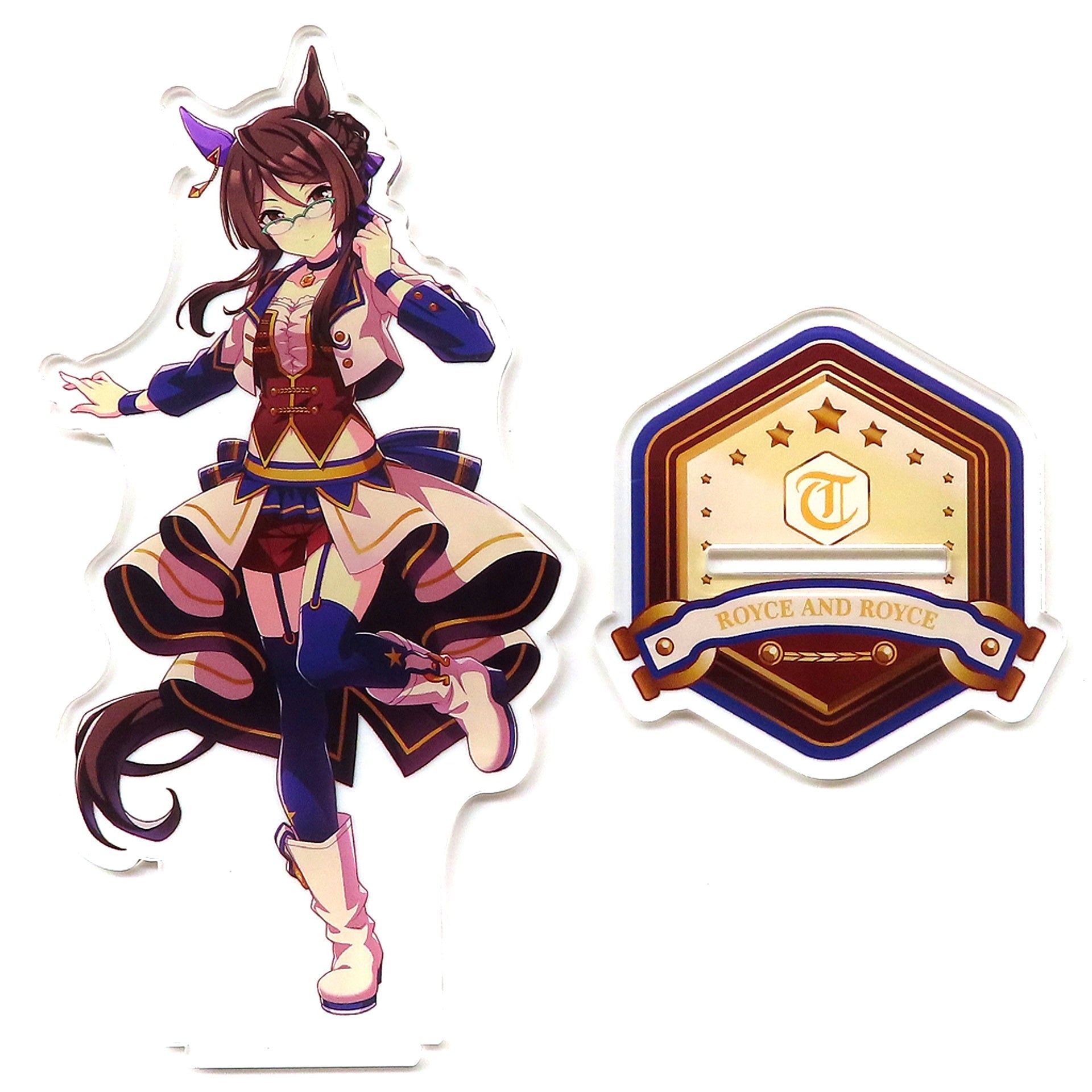 Royce and Royce Official Acrylic Stand Starting Future Ver. Umamusume: Pretty Derby [USED]