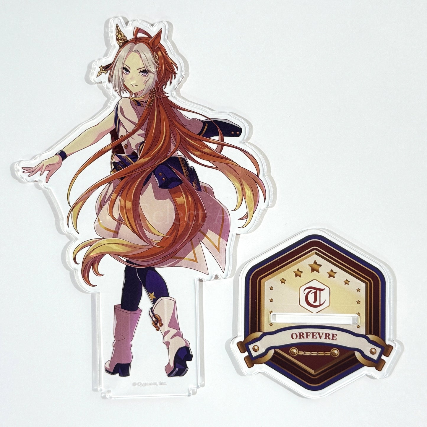 Orfevre Umamusume: Pretty Derby Official Acrylic Stand Starting Future Ver. [USED]